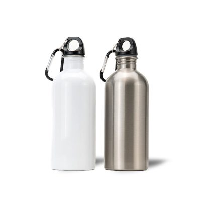 600 ml - Stainless Steel Sports Bottle White - ORCA