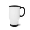 14 oz Stainless Steel Travel Mug - White - ORCA