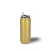 17 oz Can Thermos Stainless Steel w/straw lid