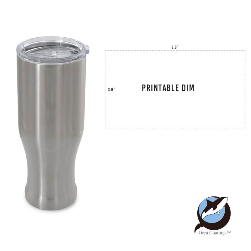 20 oz. Stainless Steel Vacuum Insulated Weizen Glass/Pilsner Glass