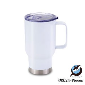 14 oz. Sublimation Stainless Steel Travel Mug with ORCA Coatings