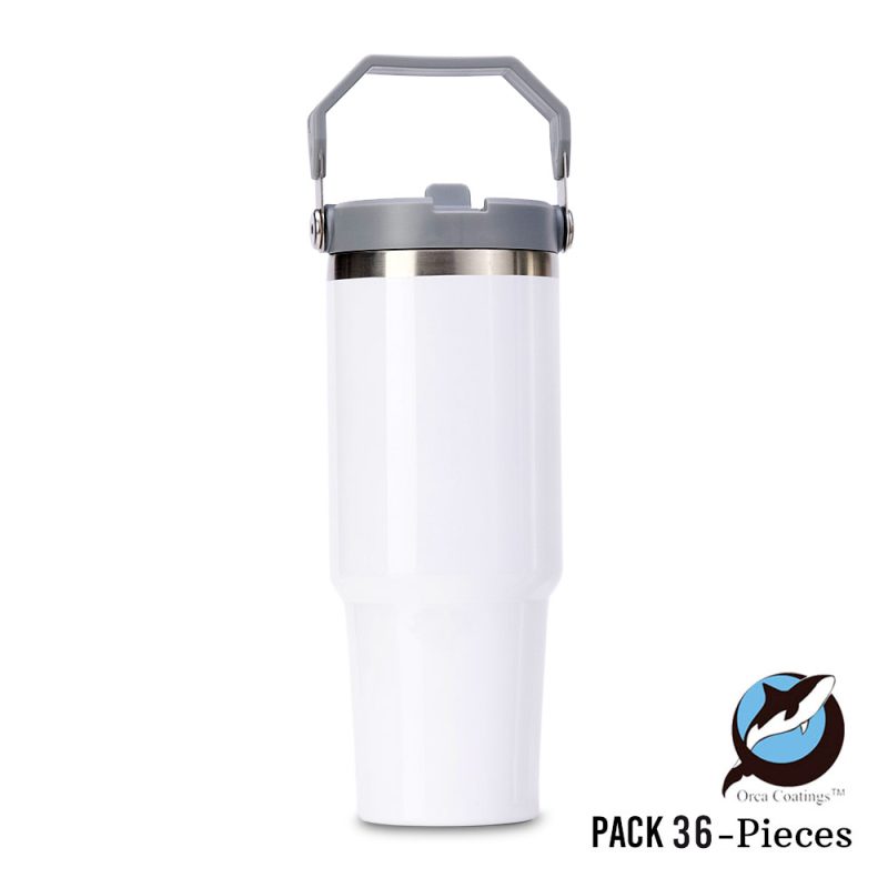 Sublimation Stainless Steel Travel Mug with Handle